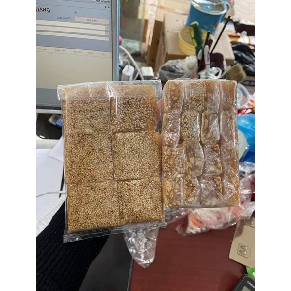 5 Gói Kẹo Mè xửng đặc sản hàng loại 1 dẻo ngon thơm vừng món ngon tuổi thơ