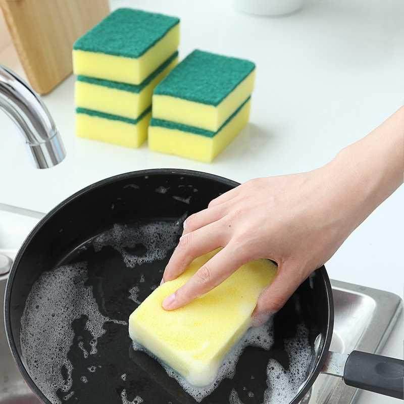 Miếng bọt biển chà rửa bát đĩa làm sạch đa năng tiện lợi
