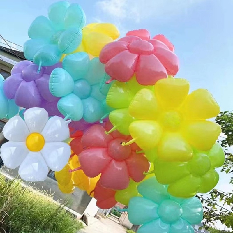 Bong Bóng Hình Hoa Cúc Trang Trí Tiệc Sinh Nhật