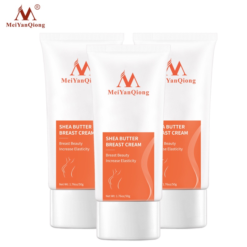 Set 3 Kem Nở Ngực MeiYanQiong Chiết Xuất Bơ Hạt Mỡ Chóng Làm Săn Chắc Da 50g