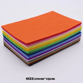 Set 40 miếng vải nỉ polyester không dệt dùng làm đồ DIY tiện lợi