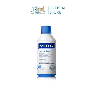 Nước súc miệng ngăn ngừa, giảm ê buốt, tái tạo men răng tự nhiên Vitis Sensitive 500ml