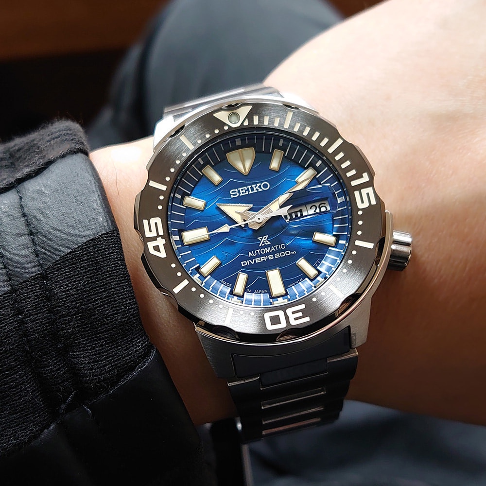 Đồng hồ nam Seiko Prospex Automatic Blue Dial Men's Watch SRPD25K1 | Shopee  Việt Nam