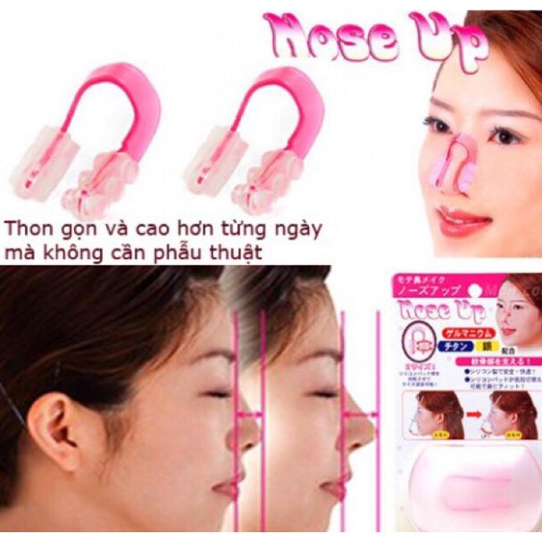 Kẹp nâng mũi Nose Up - Kẹp nâng sống mũi =Tự nhiên và an toàn   🍀 Clovershop68 🍀