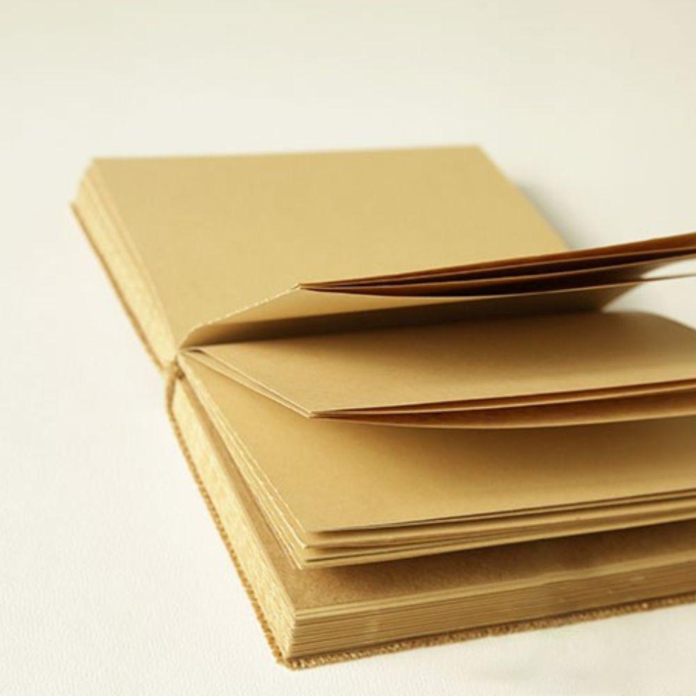 Sổ Tay Bìa Giấy Kraft Trơn Handmade DIY