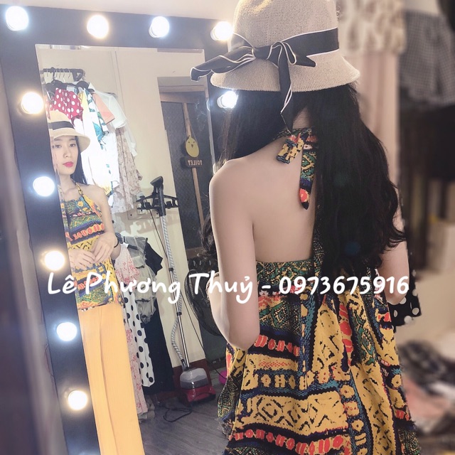 set yếm thổ cẩm