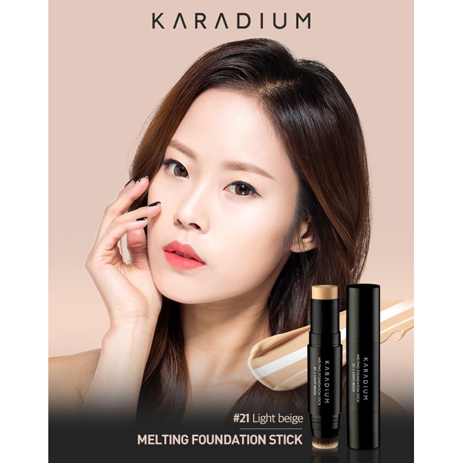 KEM NỀN THỎI /Kem nền che khuyết điểm dạng thỏi Karadium Melting Foundation Stick