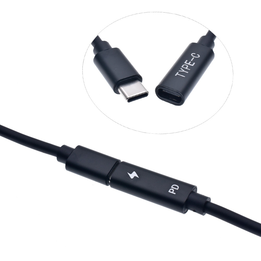 Dây cáp chuyển đổi cổng USB 3.1 loại C PD 5.5x2.5 mm cho máy tính xách tay Asus Toshiba