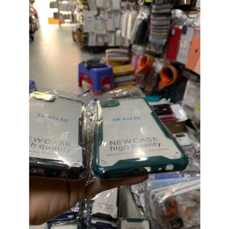Ốp lưng Samsung A22 4G/ M32 ; A22 5G lưng trong viền chống sốc bảo vệ Camera