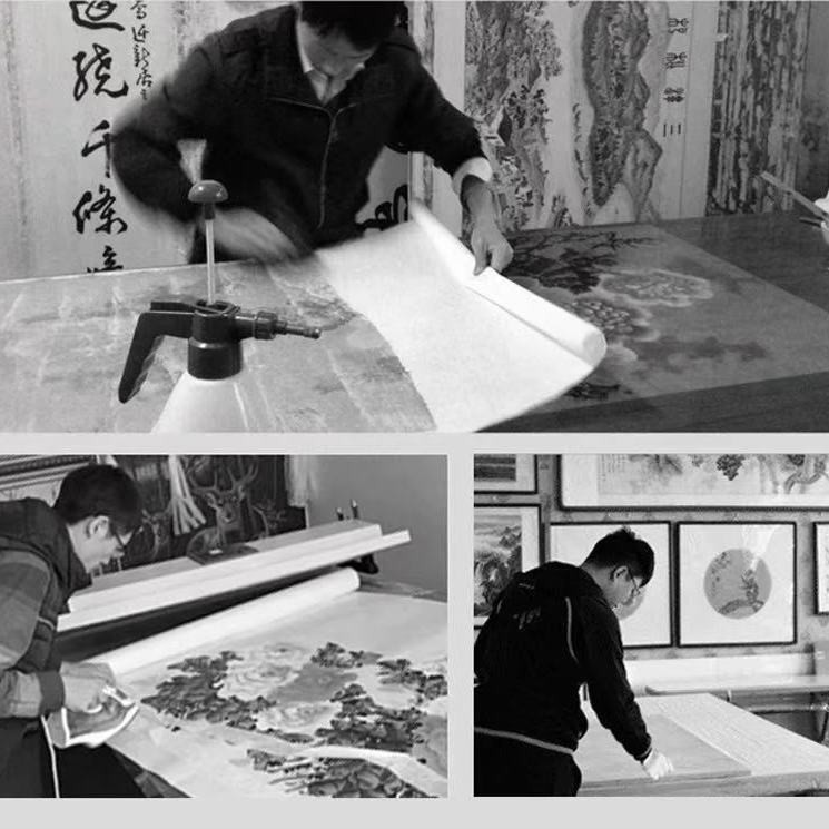 Học viện hội họa Yifa ~ Qi Baishimen under the gate Tác phẩm gốc được vẽ bằng tay tinh khiết của các bậc thầy Thư ph