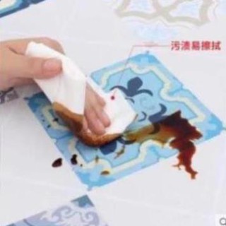 Decal Dán tường bếp hình hoa