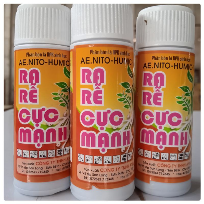 Ra rễ cực mạnh chuyên ngâm ủ xử lý hạt giống chiết cành AE NITO HUMIC