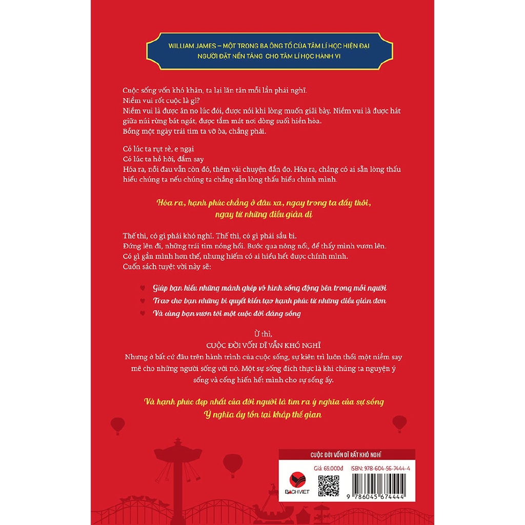 Sách Bách Việt - Cuộc Đời Vốn Dĩ Rất Khó Nghĩ - On Some Of Life’S Ideals - Bách Việt