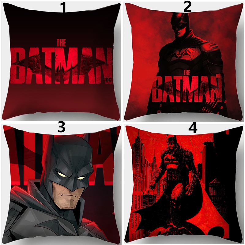 Vỏ Gối Đơn Bằng Polyester In Hình Siêu Anh Hùng Batman Trang Trí Nhà Cửa / Văn Phòng