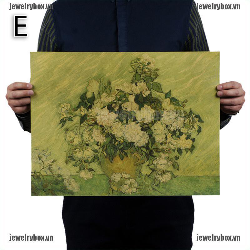 Tranh vải canvas hình người phụ nữ đang nổi tiếng jx Van Gogh Trang trí nội thất