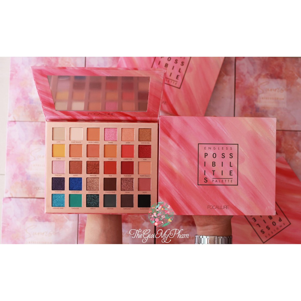 Bảng Phấn Mắt 30ô fOCALLURE ENDLESS POSSIBILITIES Eyeshadow Palette FA82