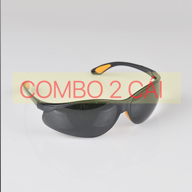 COMBO 2 Kính râm chạy xe gọng mềm 2B657 (đen)