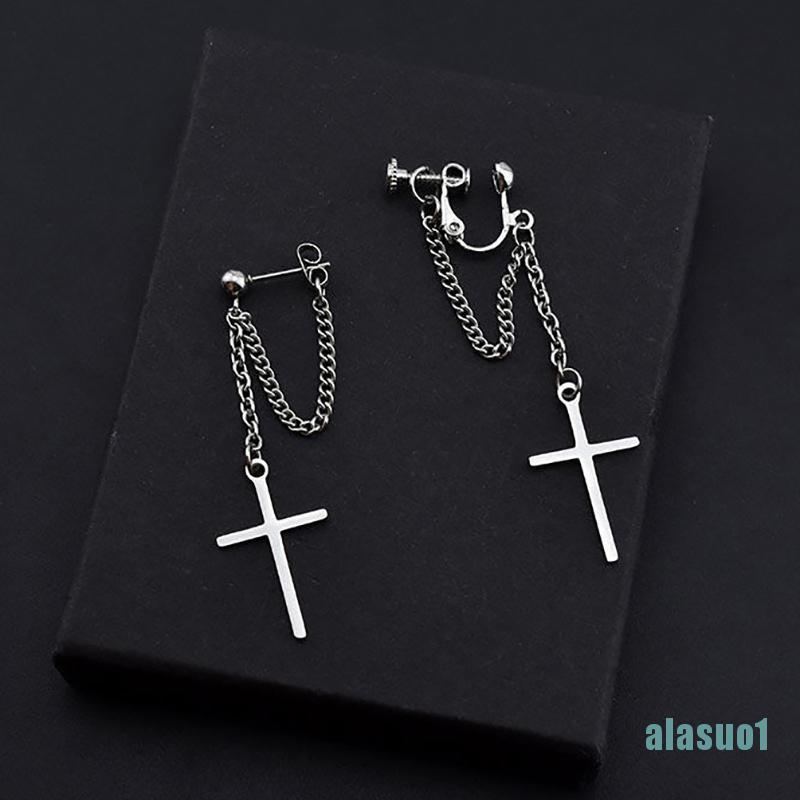 Bông Tai Thép Không Gỉ Phong Cách Gothic 1 Kiểu