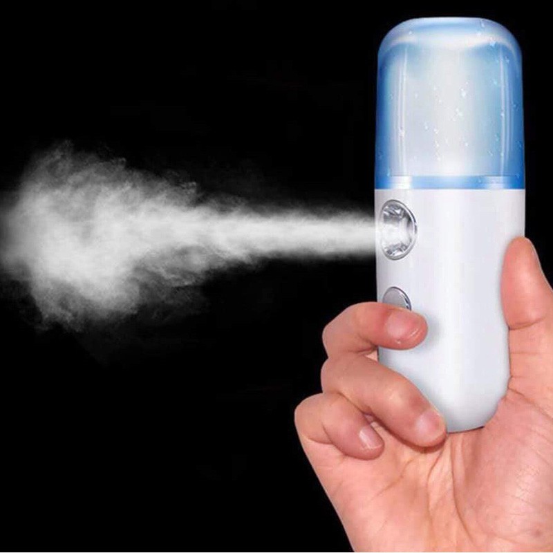 Máy phun sương mini Nano cầm tay tiện lợi - Bản Full Phụ Kiện Cáp Sạc