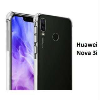 ỐP LƯNG HUAWEI NOVA 3i DẺO TRONG CHÓNG SỐC 4 GÓC CẠNH
