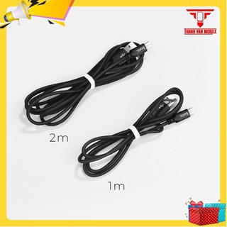 Cáp sạc dây dù  HOCO  X14 MICRO - 1M - Chính hãng - Mã sản phẩm: X14 MICRO - 1M - [PHỤ KIỆN ĐIỆN THOẠI THANH VÂN]