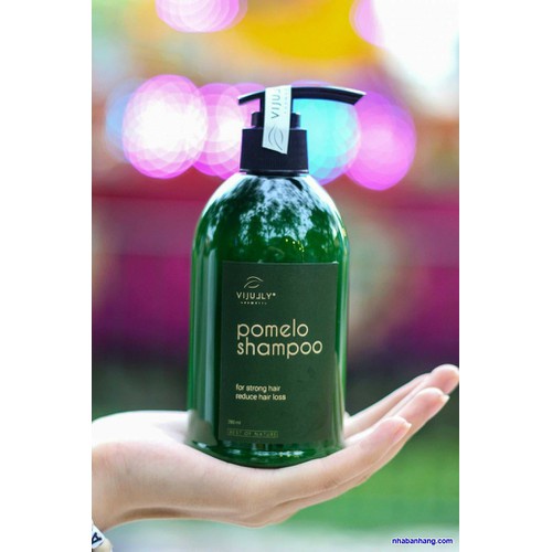 Dầu Gội Tinh Dầu Bưởi POMELO SHAMPOO Kích Thích Mọc Dày Tóc Thơm Ngát 280ml