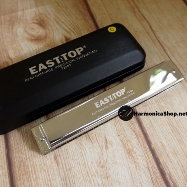 🎶Kèn Harmonica 24 lỗ tone Am🎵Tremolo Easttop T2403 version 2