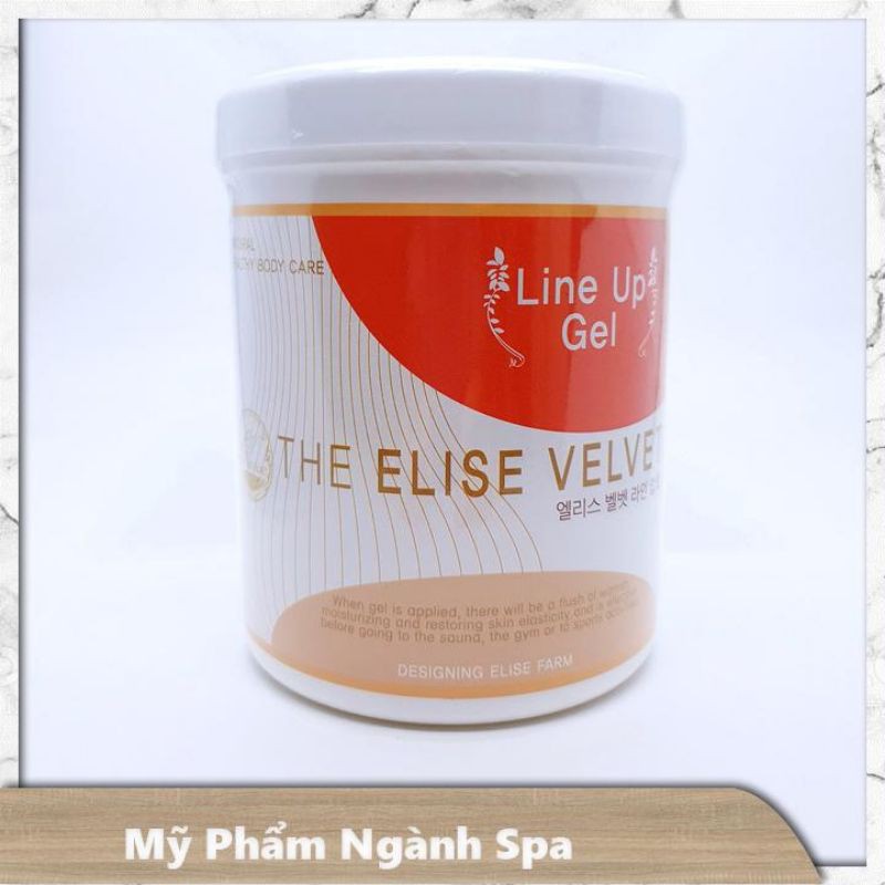 Gel nóng tan mỡ Lindsay The Elise Velvet 1000ml