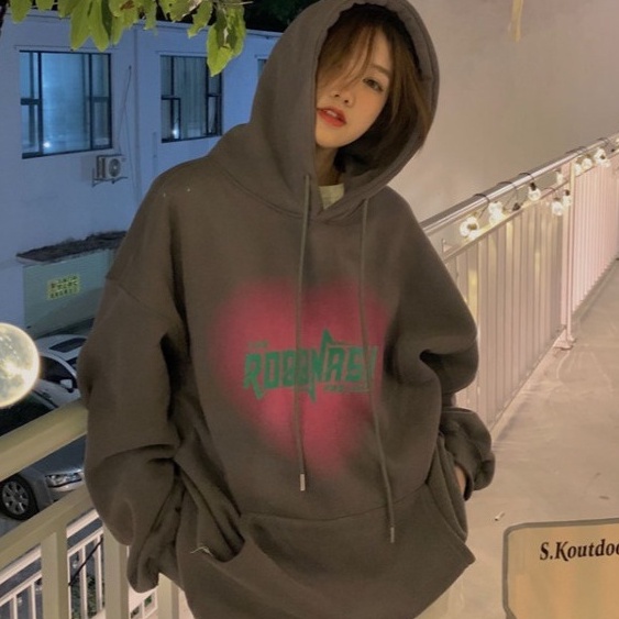 áo KHOÁC hoodie nữ NỈ form rộng, áo hoodie có mũ nỉ bông mặc nhà đi chơi MÙA ĐÔNG ULZZANG UNISEX HÀN QUỐC HỌC SINH | BigBuy360 - bigbuy360.vn