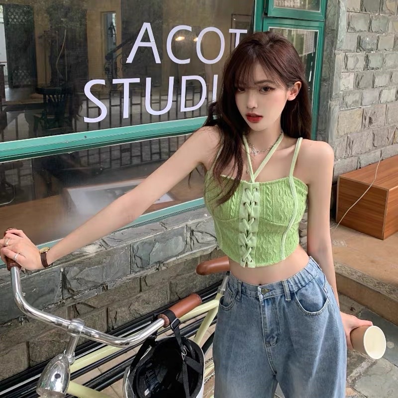 Áo 2s 2 dây len pha nhung đan dây điệu đà