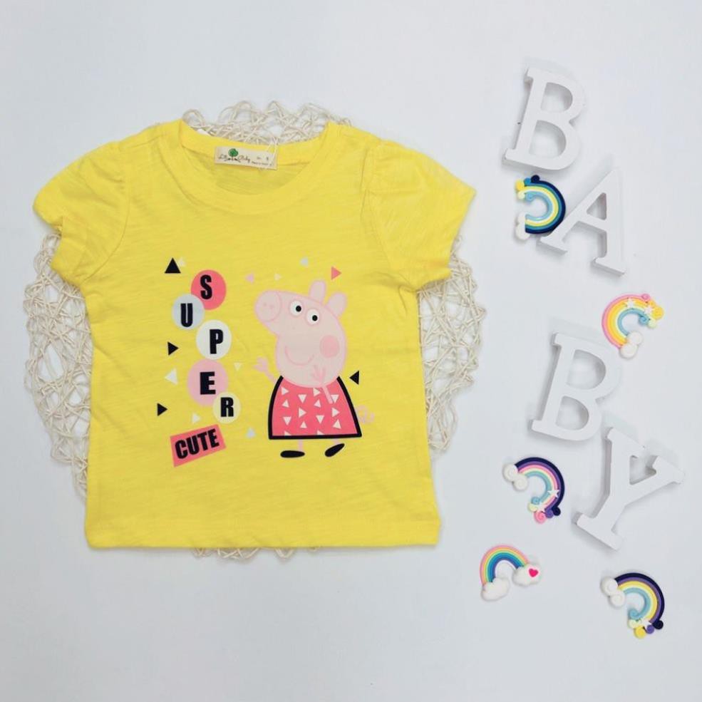 [Hàng Mới Về] Áo Thun Bé Gái, Size 1-5, Hàng Made In Vn, Chất Cotton Xược Xuất Dư Đẹp, Nhiều Màu Sắc Cho Bé Lựa Chọn