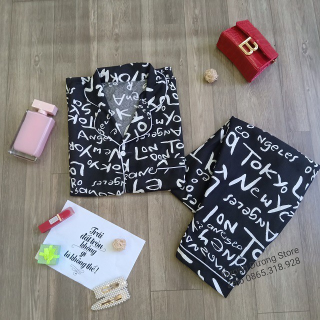 [XẢ KHO] Bộ Pijama Kate Thái Tay Cộc Quần Dài, Tay Dài Quần Dài