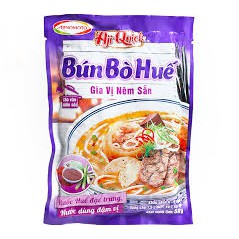 GIA VỊ NÊM SẴN BÚN BÒ HUẾ AJIQUICK GÓI 59G