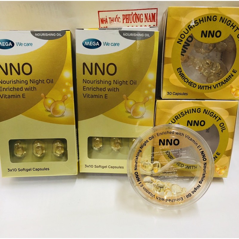 NNO-viên dưỡng ẩm da,bổ sung vitamin E