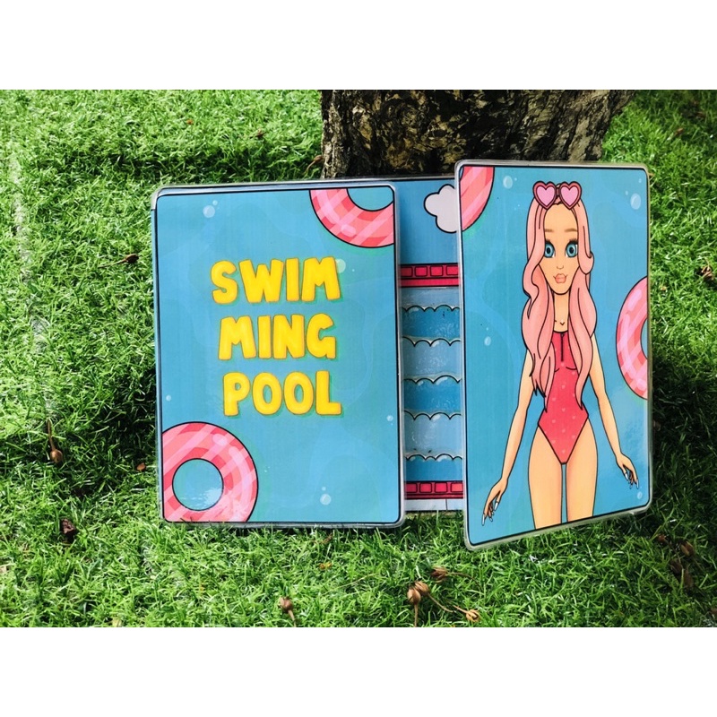 NGÔI NHÀ BÚP BÊ GIẤY ( BỂ BƠI MÙA HÈ)