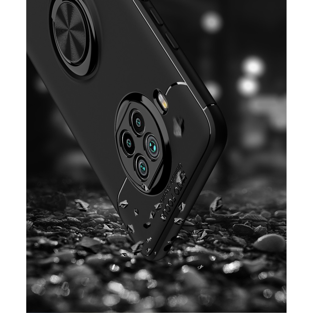 Ốp lưng Xiaomi Mi 10T Lite / Note 9 Pro 5G hiệu Auto Focus nhẫn iring chống sốc