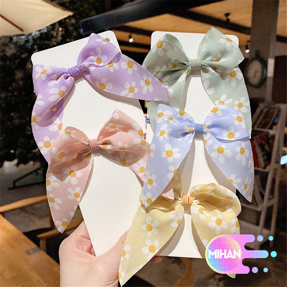 Dây buộc tóc thắt nơ phong cách Hàn Quốc thời trang cho nữ