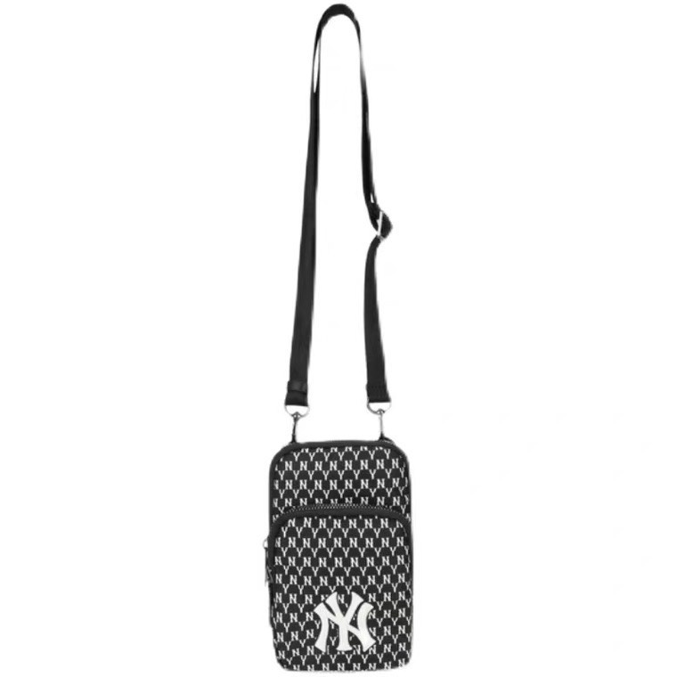 ▪┅SẴN HÀNG Túi MLB đeo thắt lưng mini đựng điện thoại thêu NY đầy đủ, PHONG CÁCH