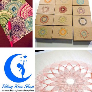 THƯỚC VẼ SÁNG TẠO SPIROGRAPH