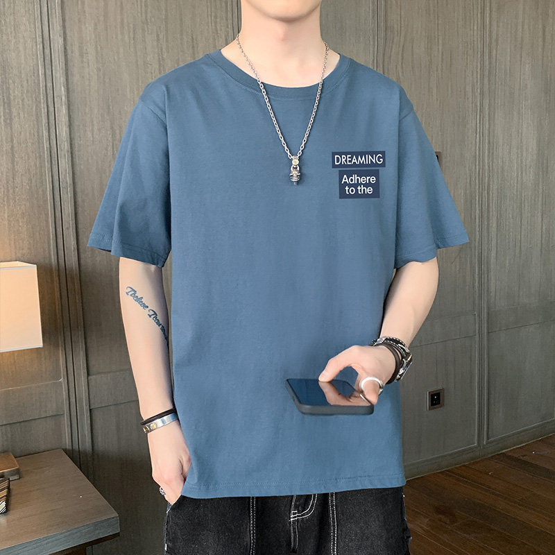 Áo Thun Nam Cổ Tròn Tay Ngắn Mùa Hè Size M-4Xl