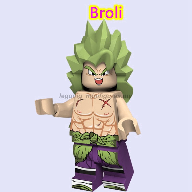 Mô Hình Nhân Vật Son Goku Vegeta Broli Kanba Trong Dragon Ball NoBrandABS