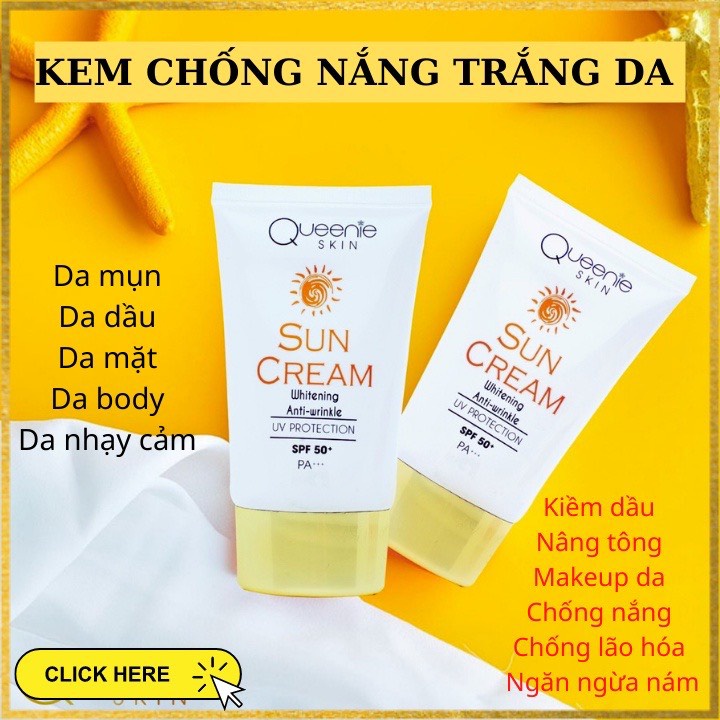 Kem chống nắng dưỡng trắng da mặt cho da nhạy cảm, da dầu - ảnh sản phẩm 2