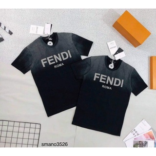 (Ảnh thật) Áo phông loang FENDI - áo thun nam nữ-Cancer Fashion