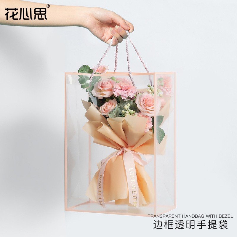 Túi viền trong suốt đựng hoa