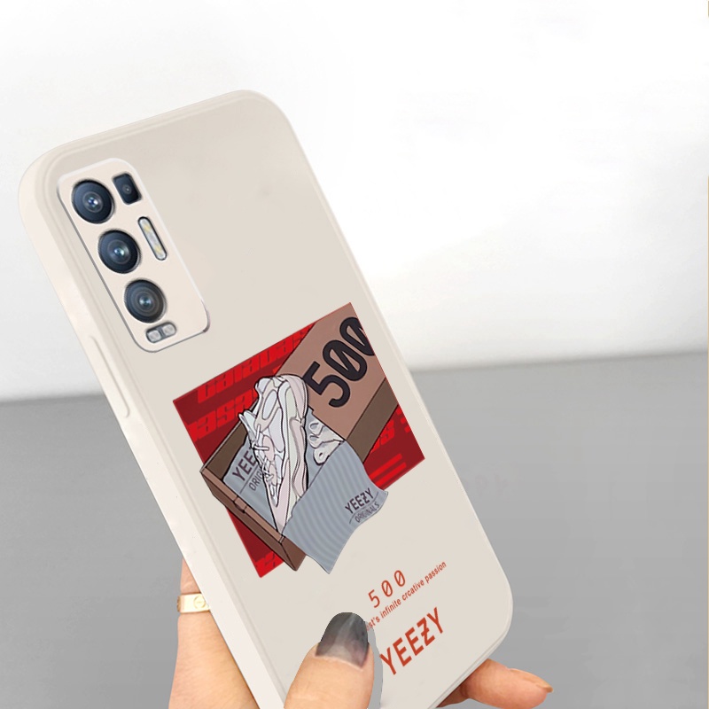 Ốp Điện Thoại Viền Vuông Mềm Cho OPPO A17 A17K Reno7 Reno8 4G Reno6 Z 5G Reno 5 Pro 4 3 Reno2 Z F A95 5G A76 A96 A57 A77