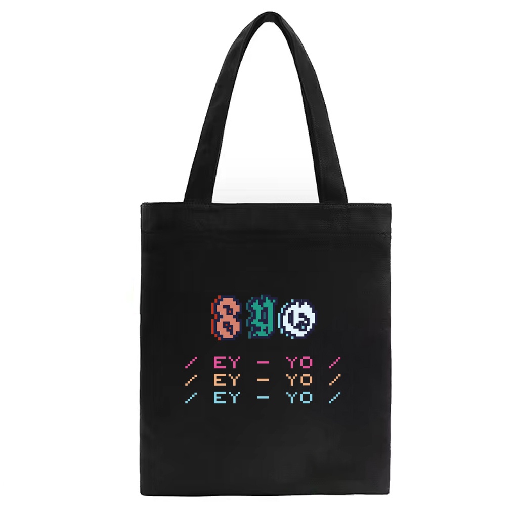 8YO Summer Vacation Tee - túi tote vải đi học