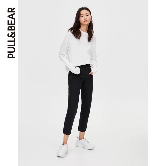 QUẦN MOM JEANS PULL AND BEAR HẾT