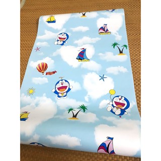 [Sale Sốc Xả Kho] Giấy Dán Tường Doremon 01 0.45*10m