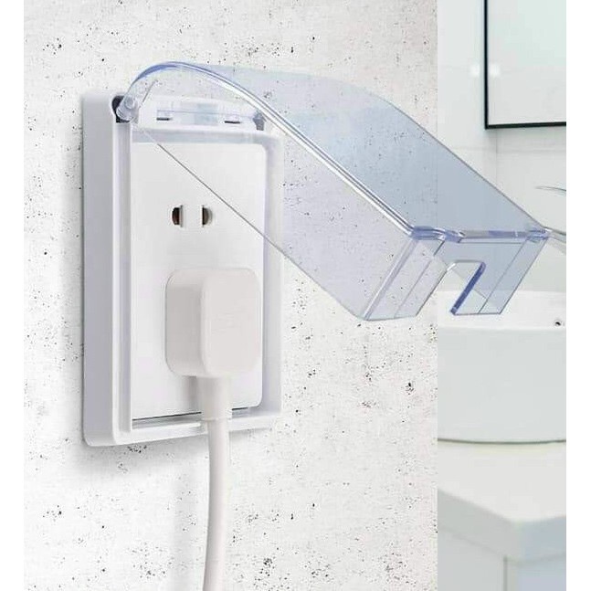 Hộp chụp ổ điện chống thấm nước bảo vệ an toàn cho cả gia đình tienich247