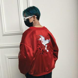 [NGODT1120 - giảm thêm 15k]  Áo khoác bomber cá tính size M